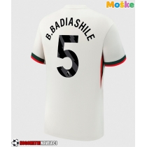 Moške Nogometnih dresov Chelsea Benoit Badiashile #5 Gostujoči 2025-26 Kratki rokavi